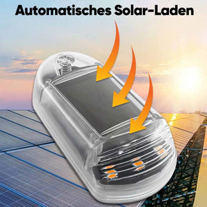 Solarbetriebene Kabinenleuchten