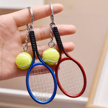 Laden Sie das Bild in den Galerie-Viewer, Mini-Tennisschläger Schlüsselanhänger