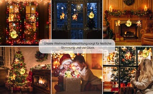 🎄Weihnachtsfenster-Hängelichter 🌟