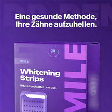 Laden Sie das Bild in den Galerie-Viewer, Zahnaufhellungsstreifen 14 Tage – Peroxidfrei &amp; Zahnschmelzschonend