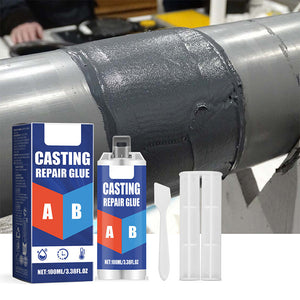 Hochtemperaturbeständiger Reparaturkleber für Metallgussteile