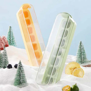 Eiswürfelschalen aus Silikon zum Pressen
