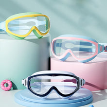 Laden Sie das Bild in den Galerie-Viewer, Schwimmbrille für Kinder mit großem Rahmen