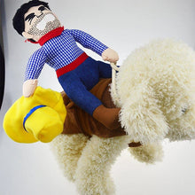 Laden Sie das Bild in den Galerie-Viewer, Hundekostüm - Cowboyreiter
