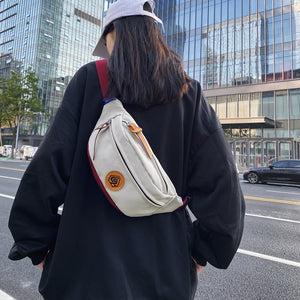 Bunte Crossbody-Gürteltasche