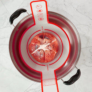 Speziell ausgewähltes Platin-Silikon - Backmatte für Dutch Oven