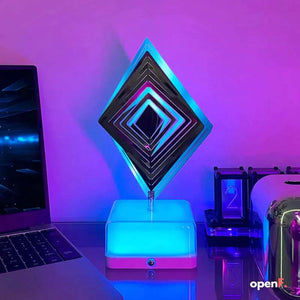 Rotierende LED-Nachttischlampe