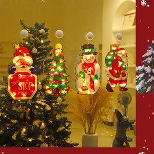 🎄Weihnachtsfenster-Hängelichter 🌟