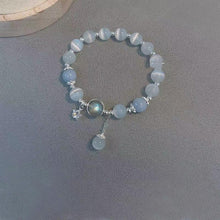 Laden Sie das Bild in den Galerie-Viewer, Imitation Katzenauge Kristall Schmetterling Armband
