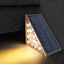 Laden Sie das Bild in den Galerie-Viewer, LED-Solar-Stufenlichter Wasserdichtes Treppenlicht für draußen