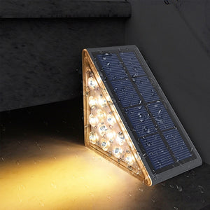 LED-Solar-Stufenlichter Wasserdichtes Treppenlicht für draußen