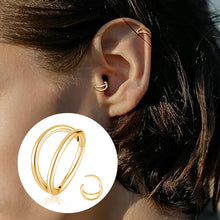 Laden Sie das Bild in den Galerie-Viewer, Doppelring-Nasenpiercing