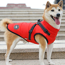 Laden Sie das Bild in den Galerie-Viewer, Wasserdichte Winterjacke für Hunde