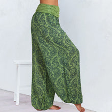 Laden Sie das Bild in den Galerie-Viewer, Atmungsaktive, schnell trocknende Yoga-Haremshose für Damen