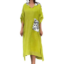 Laden Sie das Bild in den Galerie-Viewer, Fischschuppenkleid mit Kapuze und Pailletten