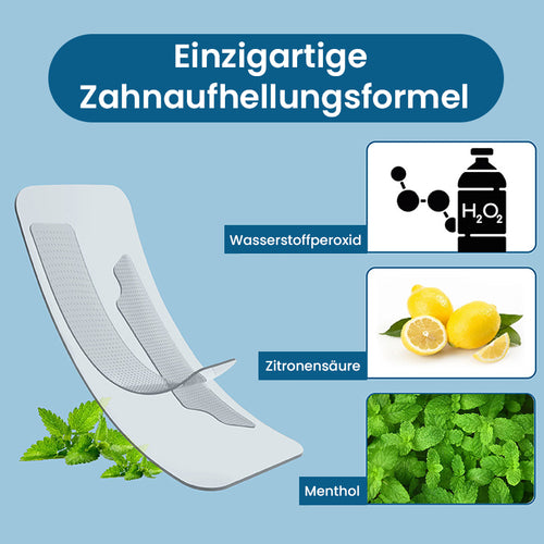 Zahnweiß-Streifen – Schnell. Sanft. Rückstandsfrei