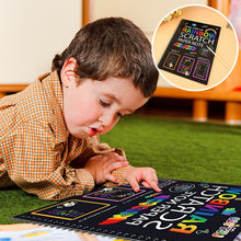 Laden Sie das Bild in den Galerie-Viewer, 🌈Regenbogen-Kratzkunst-Notizbuch