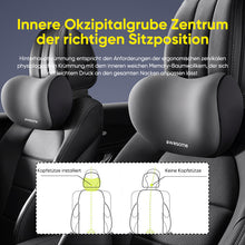 Laden Sie das Bild in den Galerie-Viewer, Autositz Wirbelsäulenschutz Kopfstütze