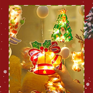 🎄Weihnachtsfenster-Hängelichter 🌟