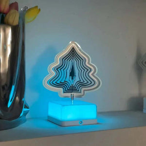 Rotierende LED-Nachttischlampe