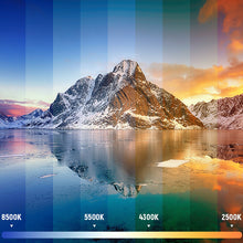 Laden Sie das Bild in den Galerie-Viewer, Fülllicht mit zwei Farbtemperaturen