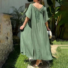 Laden Sie das Bild in den Galerie-Viewer, Neues lockeres Damenkleid in Übergröße