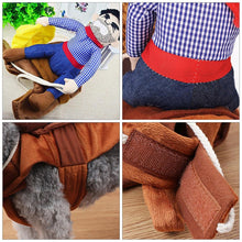 Laden Sie das Bild in den Galerie-Viewer, Hundekostüm - Cowboyreiter
