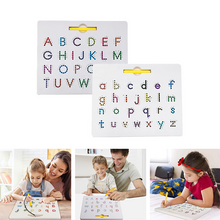 Laden Sie das Bild in den Galerie-Viewer, 2-in-1 doppelseitige magnetische Alphabet-Edition