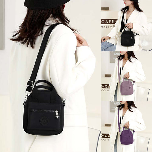 Nylon Satchel Handtasche