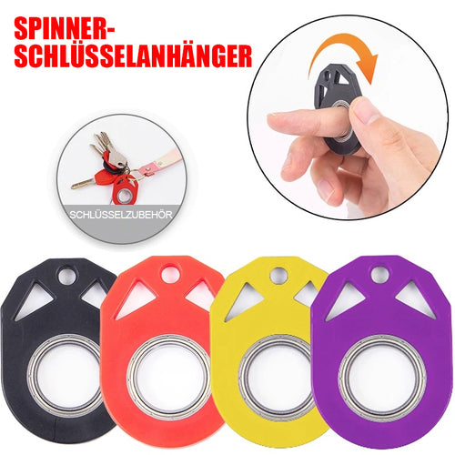 Drehbarer Schlüsselanhänger mit Fingerspitze