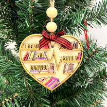Laden Sie das Bild in den Galerie-Viewer, Hübsches Bücherregal als Christbaumschmuck