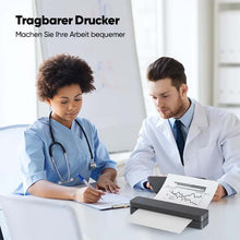 Laden Sie das Bild in den Galerie-Viewer, Tragbarer Thermodrucker