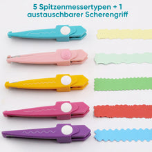 Laden Sie das Bild in den Galerie-Viewer, Dekoratives Papierkantenscheren-Set