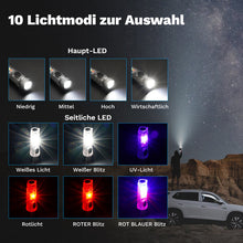 Laden Sie das Bild in den Galerie-Viewer, Mini-Taschenlampe mit starkem Licht