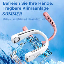 Laden Sie das Bild in den Galerie-Viewer, Tragbarer Halsventilator für den Sommer