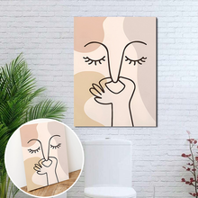 Laden Sie das Bild in den Galerie-Viewer, Cartoon Badezimmer Aufkleber