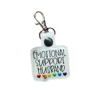🌈Schlüsselanhänger mit Regenbogenherzen zur emotionalen Unterstützung💕