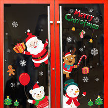 Laden Sie das Bild in den Galerie-Viewer, Weihnachtsfensteraufkleber