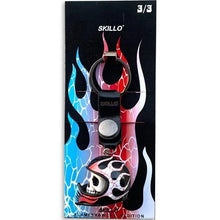 Laden Sie das Bild in den Galerie-Viewer, Bunter Totenkopf Helm Schlüsselanhänger