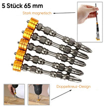 Laden Sie das Bild in den Galerie-Viewer, 5-teiliges Set starker magnetischer Schraubendreherbits