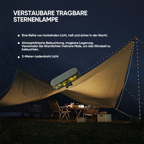 Verstaubare tragbare Glühbirne