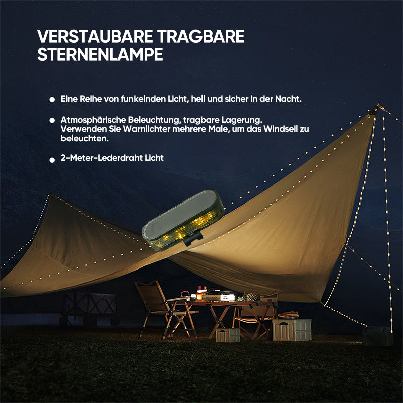 Verstaubare tragbare Glühbirne
