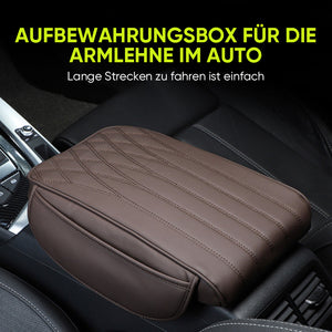 Universelle Auto-Armlehnenmatte aus Leder