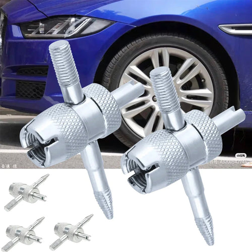 4-in-1-Hardware-Werkzeug zur Reparatur von Autoreifenventilen