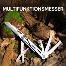 Laden Sie das Bild in den Galerie-Viewer, Zusammenklappbares Multifunktions-Taschenmesser