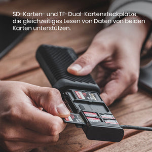 2-in-1 Kartenleser und Halteretui