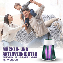 Laden Sie das Bild in den Galerie-Viewer, Wiederaufladbare USB-Lampe für Mücken- und Fliegenfallen