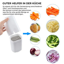 Laden Sie das Bild in den Galerie-Viewer, Vielseitiger Gemüseschneider &amp; Würfelschneider