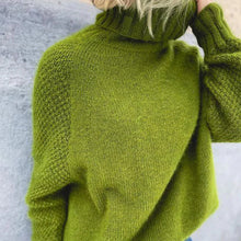 Laden Sie das Bild in den Galerie-Viewer, Einfarbiger Rollkragenpullover