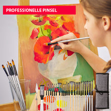 Laden Sie das Bild in den Galerie-Viewer, 24-teiliges Aquarellpinselset aus Nylon